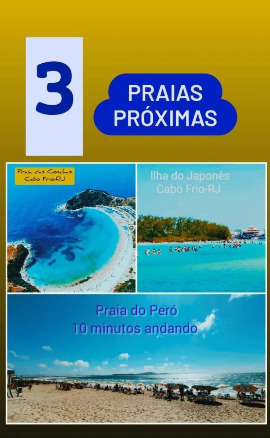 Praia Do Pero Suites - 10 Minutos Andando Da Praia Do Pero Cabo Frio Ngoại thất bức ảnh